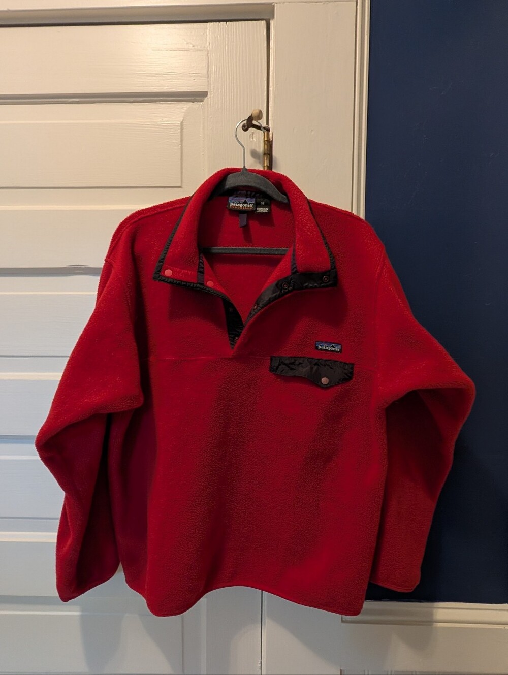 Men's Patagonia Synchilla Snap T Fleece. Sz M